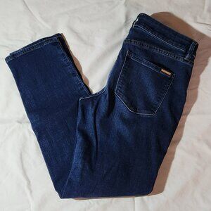 White House Black Market jeans sz 8 mid rise Slim EUC
